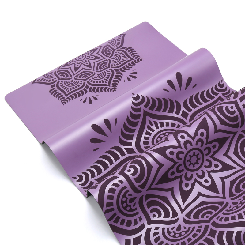 pu natural rubber yoga mat