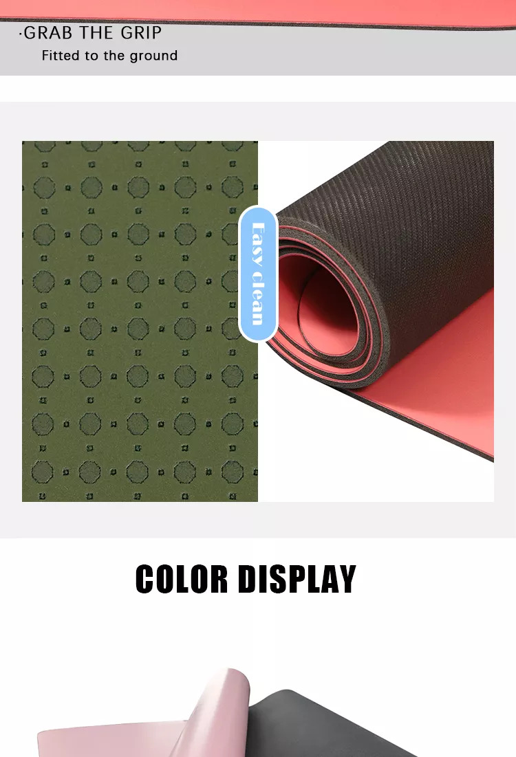 non slip yoga travel mat pu yoga mat, odm pu yoga mat