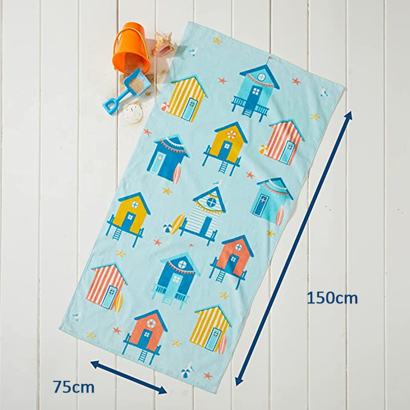 100 cotton soft beach towel