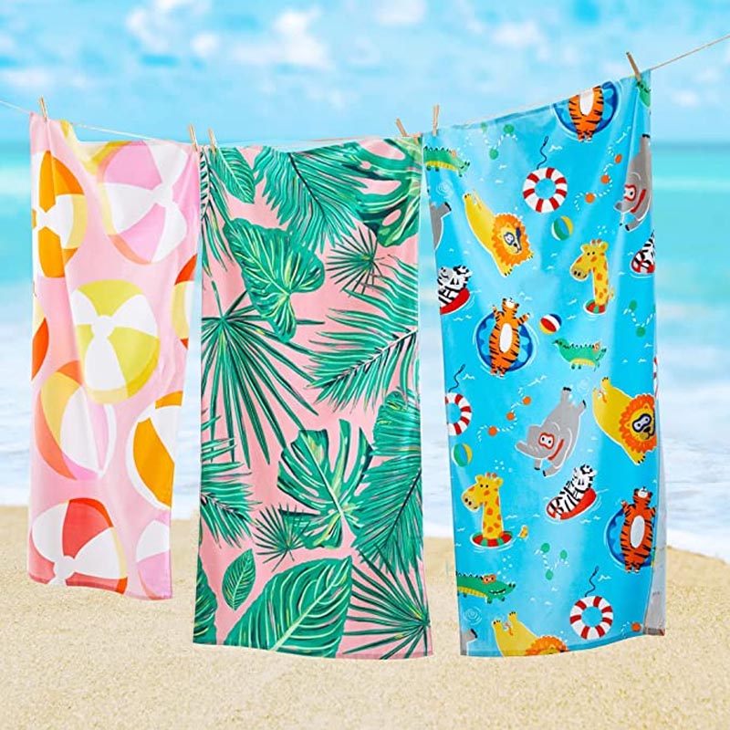 100% Cotton Beach Towel for Kids & Toddler