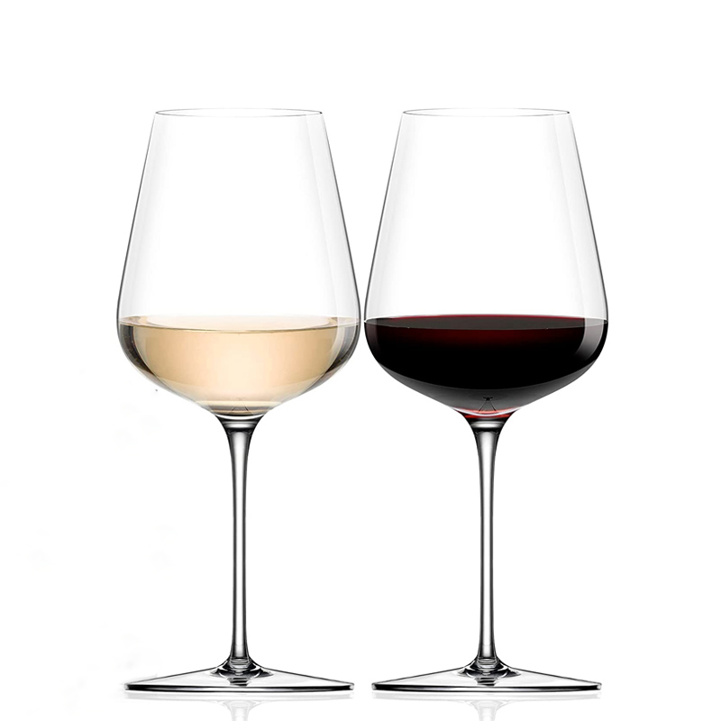 Wholesale Modern Crystal Wine Glasses with Long Stem