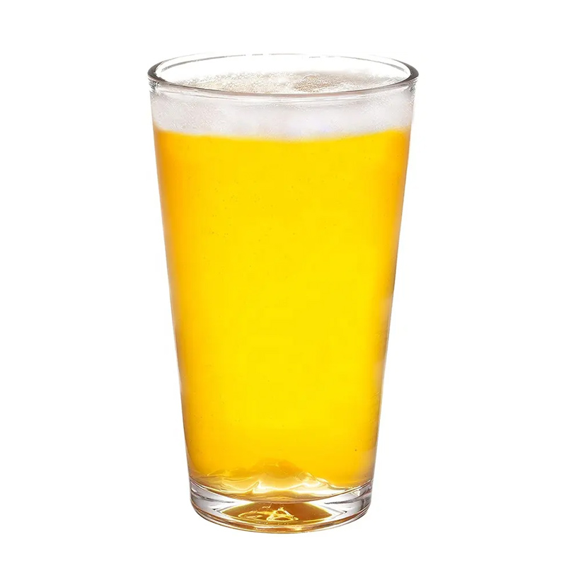 Wholesale 16 oz Pint Glasses Mountain Base Beer Glasses