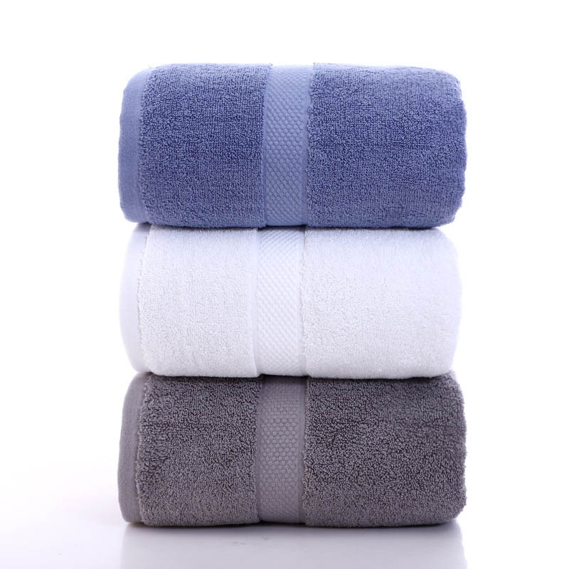 Thicken 100% Cotton Bath Towels Bulk