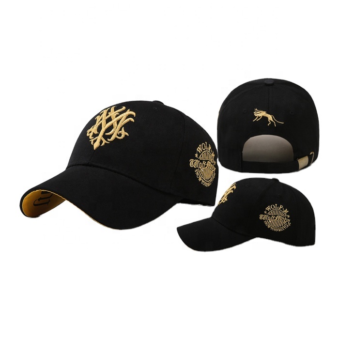ustom embroidery logo fashion popular big size high quality promotional 6 panel baseball cap