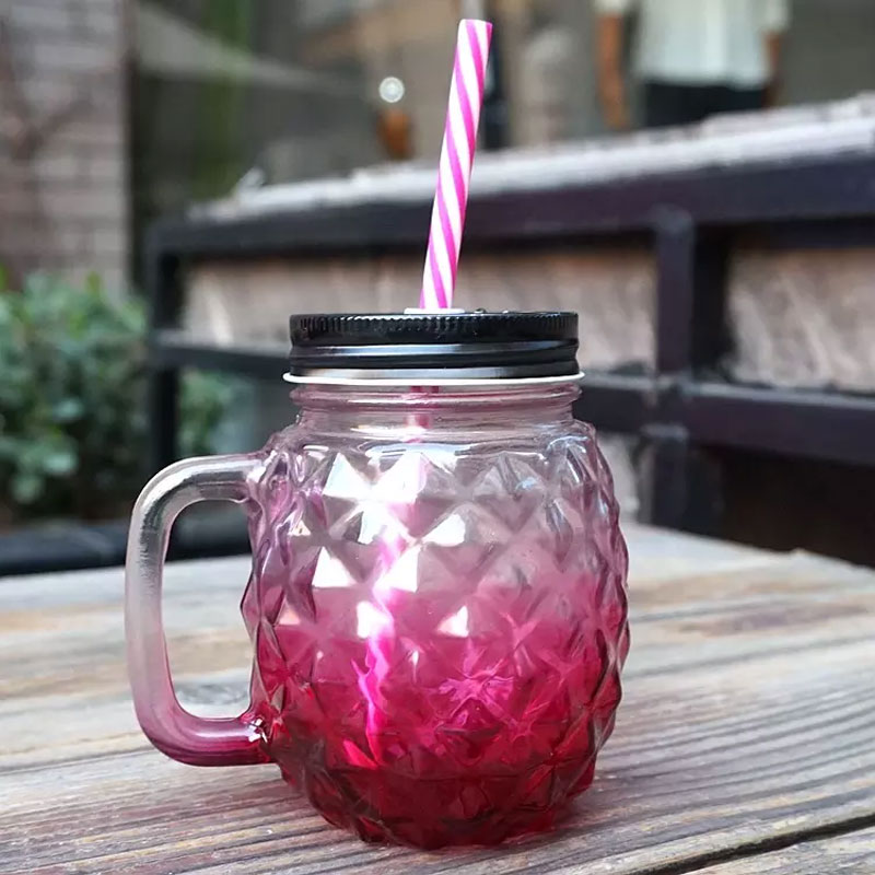 Ball Mason Jar Mug with Handle at