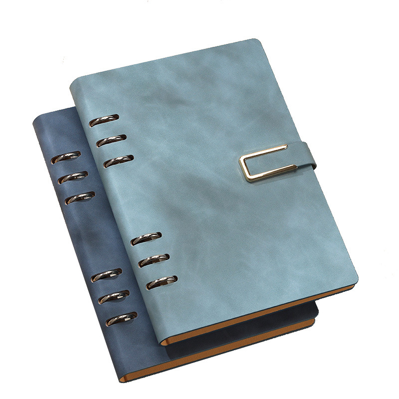 A5 B6 Custom Pu Cover Multiple Colors Business Notebook Planner Meeting Notebook