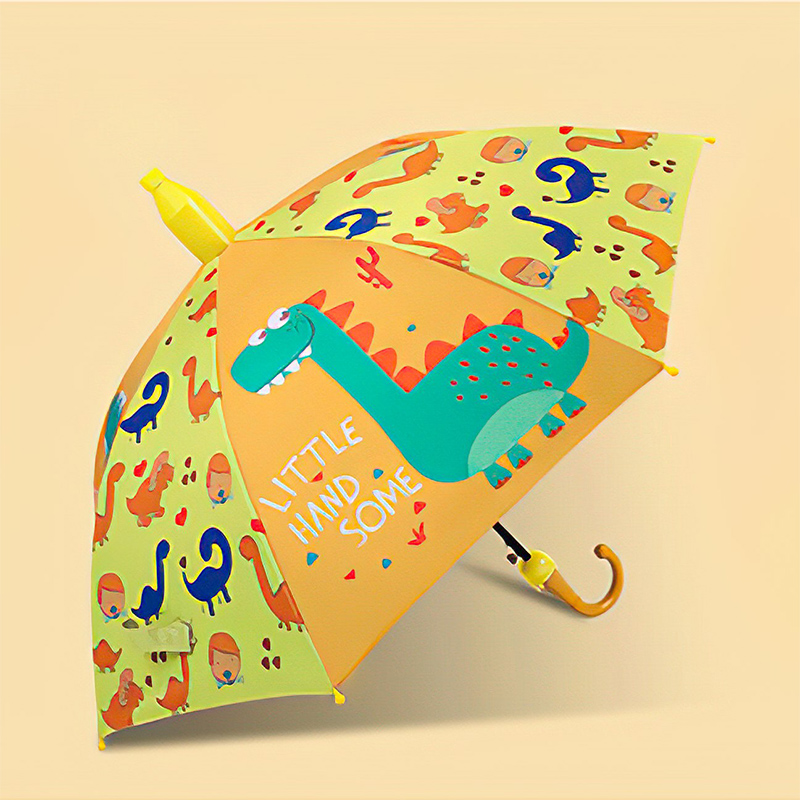 Cartoon Children Umbrella Kindergarten Children Long Handle umbrella