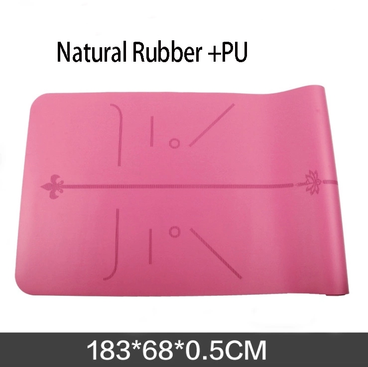 natural rubber PU yoga mat