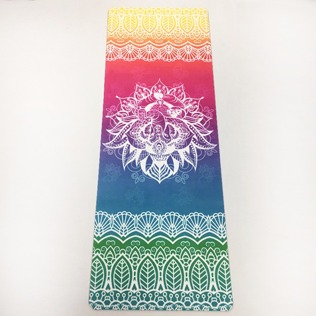 Non-Slip Suede Natural Rubber Yoga Mat