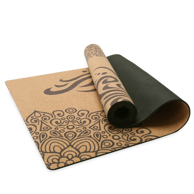 Graphic Customization Cork Yoga Mat