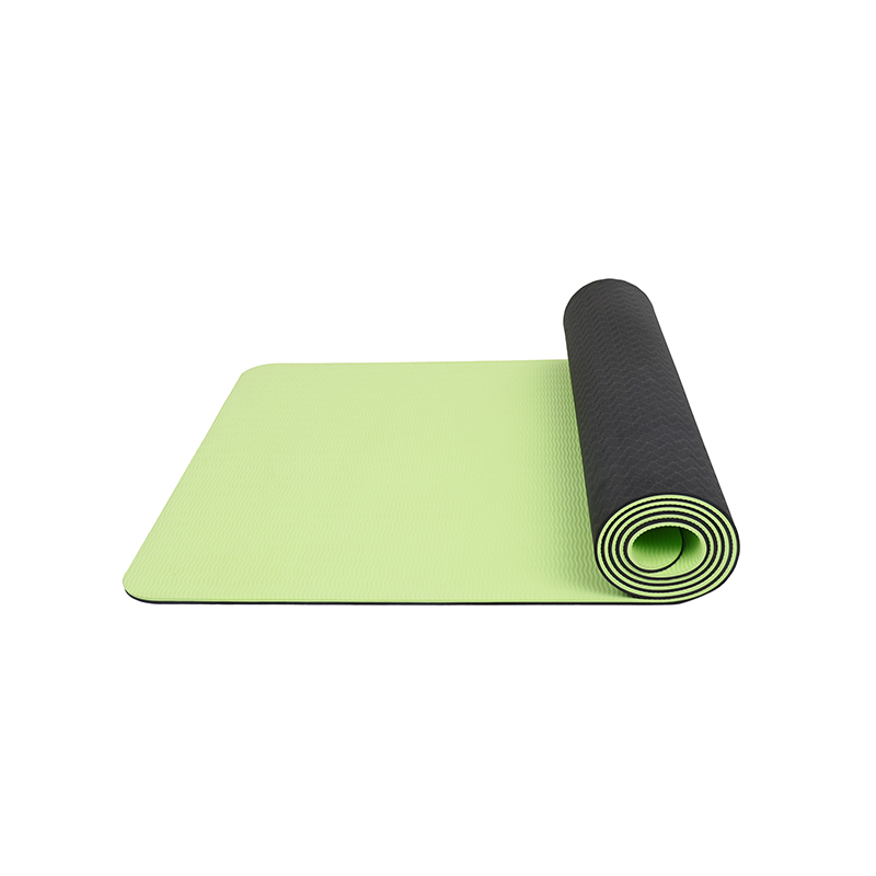 custom double layer tpe yoga mat