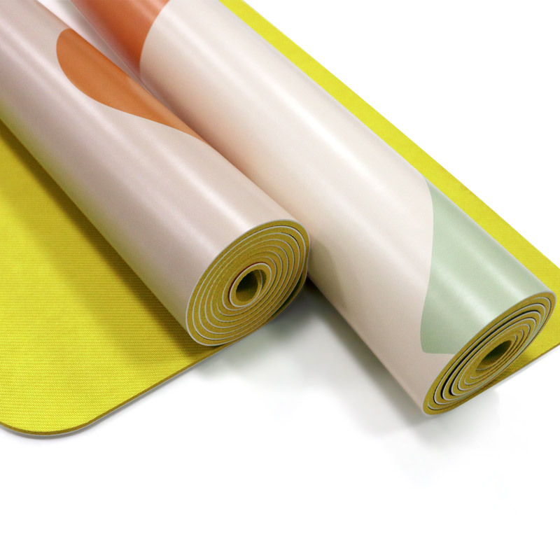 eco friendly pu natural rubber yoga mat