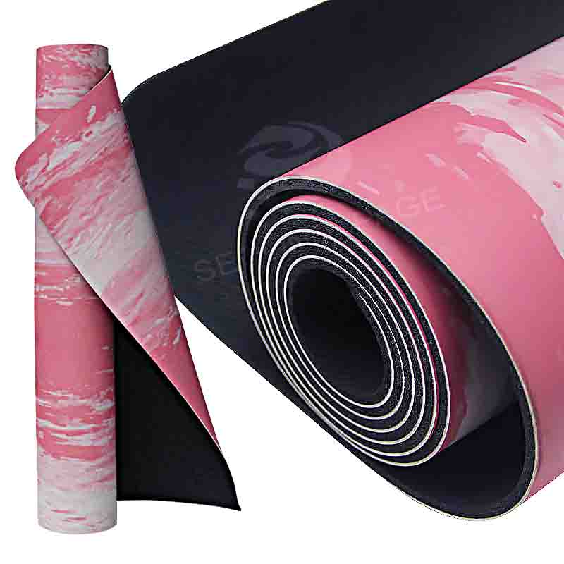 wholesale pu leather yoga mat